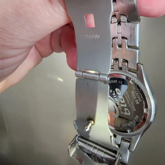 Fossil Blue  Watches Stainless Steel wrist size 6.5 - Picture 4 of 8